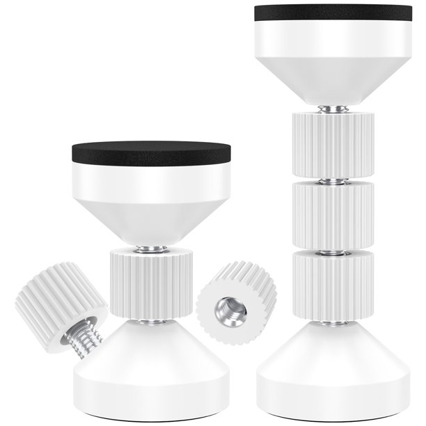 Muross 2Pcs Headboard Stoppers, Adjustable Threaded Bed Frame Anti