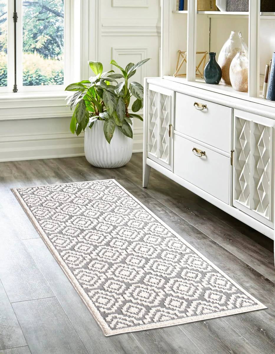 Sofihas 2 Piece Kitchen Rug Set 59in x 24in x 35in x 24in Kitchen Floor Mats 100% Polypropylene Farmhouse Washable Kitchen Rugs and Mats with Non Skid