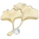 thumbnail image 2 of Broche Accesorios Pin Esmerilado Hoja De Ginkgo Broches De Metal Insignias Cárdigan Ropa Prendas Broche Azul Atuendo Pin Backs, 2 of 7