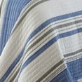 thumbnail image 3 of Levtex Home - St Bart Quilt Set - King Quilt + Two King Pillow Shams - Nautical - Blue, Grey, and White - Quilt Size (106x92in.) and Pillow Sham Size (36x20in. ) - Reversible - Cotton Fabric, 3 of 5