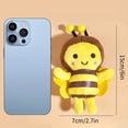 thumbnail image 3 of 1pc Adorable Bee Design Pet Grinding Teeth Plush Toy - Soft, Durable, Interactive Chew Toy for Dogs - Fun, Sturdy, and Long-Lasting Pet Supply for Teething Puppies, 3 of 5