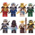 thumbnail image 1 of 8 Pc Game Characters Minifigure Mini Building Block Toy, Compatible With Other Plastic Toys, Boy Gift, Age 6 +, 1 of 1