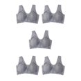 thumbnail image 2 of Sujetador Qarigey Cómodo 5D Push Up Seamless No Back Gris Type2 NO2, 2 of 6