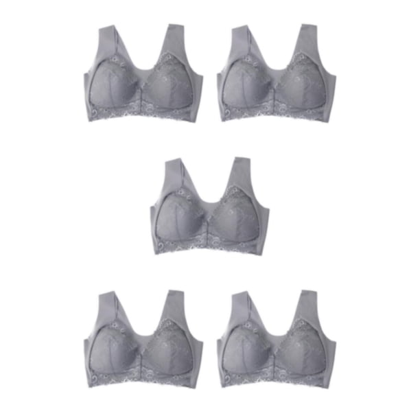 Sonducket Front Back Comfortable Bra,5D Push Up Casual Lace Back Bra,Womens Seamless Comfort No Beauty Sports Comfortable Type2 NO2