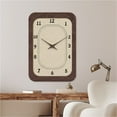 thumbnail image 4 of 12 Inch Large Modern Wall Clock, Ultra-Silent Non-Ticking, Battery Operated for Home, Office, and Kitchen Decor, 4 of 5