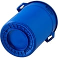 thumbnail image 4 of Global Industrial Plastic Trash Can - 32 Gallon Blue, 4 of 7