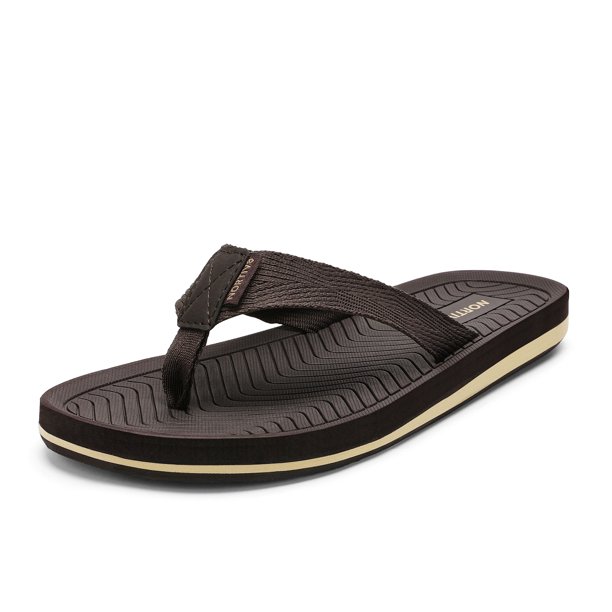 Nortiv 8 Men's Flip Flops Thong Sandals Comfortable Light Weight Beach