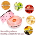 thumbnail image 6 of NOGIS 3 Pcs Bee Lip Balm Honey Pot,Strawberry&Honey&Apple Lime Lip Sleeping Mask,Hydrating Prevention Dry and Cracked Lip Scrubs Exfoliator Lip Care,Moisturizing Lip Mask Overnight, 6 of 7