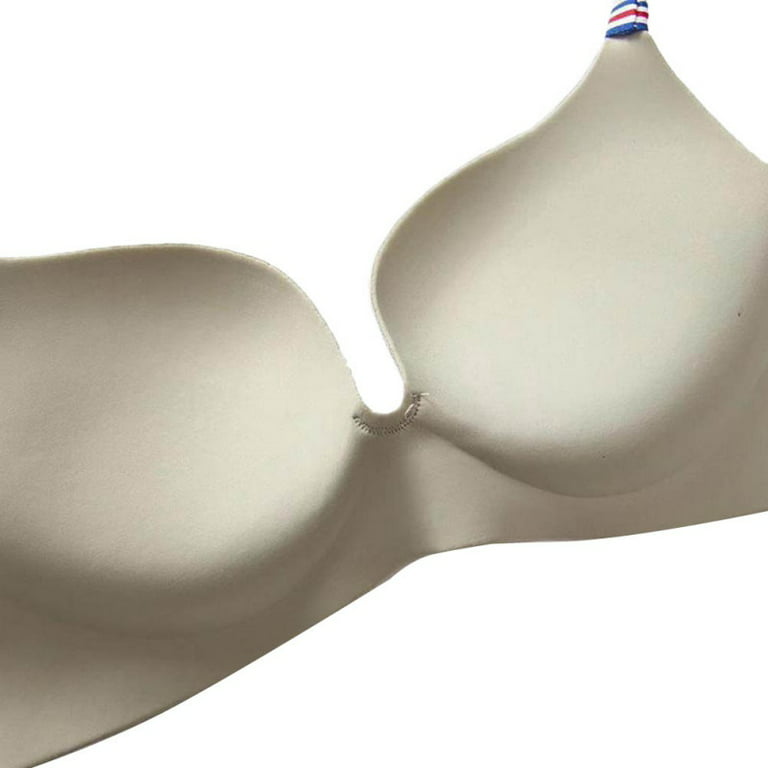 Women Bras French British Ice Silk Bra Push Up Lingerie Seamless Bra  Bralette Wire Free Brassiere Female Underwear