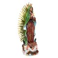 thumbnail image 3 of Our Lady of Guadalupe (virgen de guadalupe) Resin Statue 8,12,20,36 inches for Church, Home Decor, Gifts | "Virgen de Guadalupe con Corona." (Sx8"inches), 3 of 6