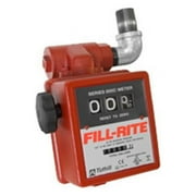 FILL-RITE 806C Flowmeter,50 PSI,20 GPM,1 in.,Mechanical