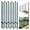 Green, variant on Bingirl Home Garden 5 - Feet Metal Fence Post Set (Pack of 10): No - Dig Steel U Posts for Wire Fence, Suitable for Wire Mesh Fences, Poles, Signs and Light - Duty Outdoor Yard Use