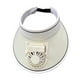 thumbnail image 5 of Sombreros de visera con ventilador de protección solar para hombres para mujeres Holiday Acamping Beige, 5 of 9