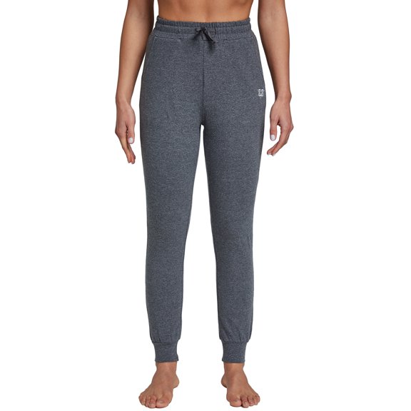 FEDTOSING Women's Sweatpants Cotton Jogger Female Drawstring with Pockets Dark Gray,up to 2XL