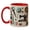 Red, variant on POYOGA Handmade Style Ceramic Coffee Cup Microwave Dishwasher Safe Drinking Mug