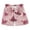 Hats with Delicate Bows, variant on Kids' Beach Pants Comfortable Swim Trunks Pastel Pink Marble Texture Shorts for Pool Vacation and Lounge Wear 2T