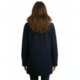 thumbnail image 2 of Coffeeshop Hooded Toggle Coat with Faux Fur Trim, 2 of 4