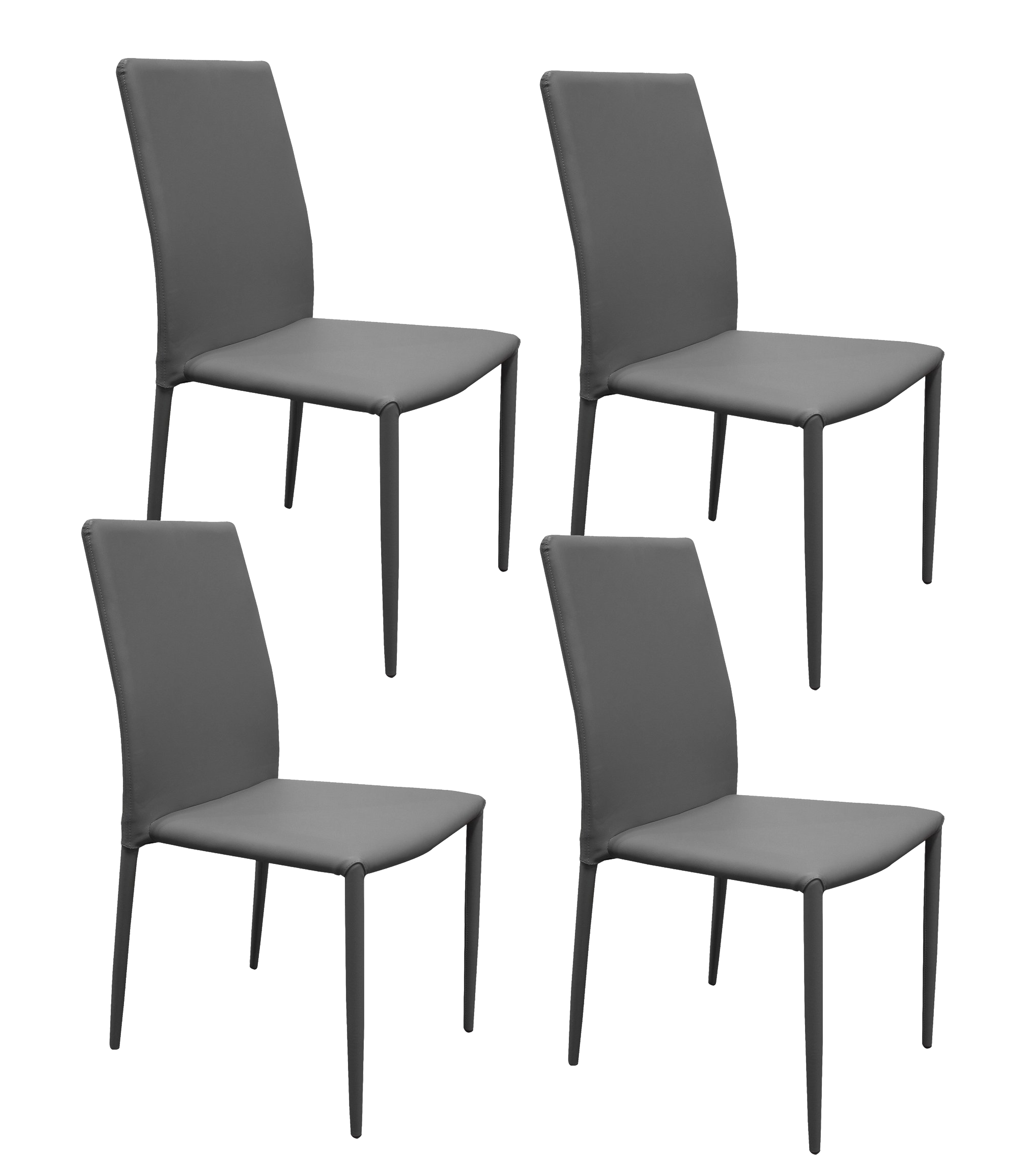 Best Master Furniture's Shiloh Modern Dining Side Chairs (Set of 4
