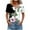 Black, variant on White Blouse for Women Dressy Petite Casual Womens T Shirts Loose Fit Boho Womens Summer Shirts with Sleeves