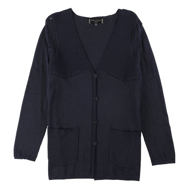Max Studio Max Studio London Womens VNeck Cardigan Sweater Walmart