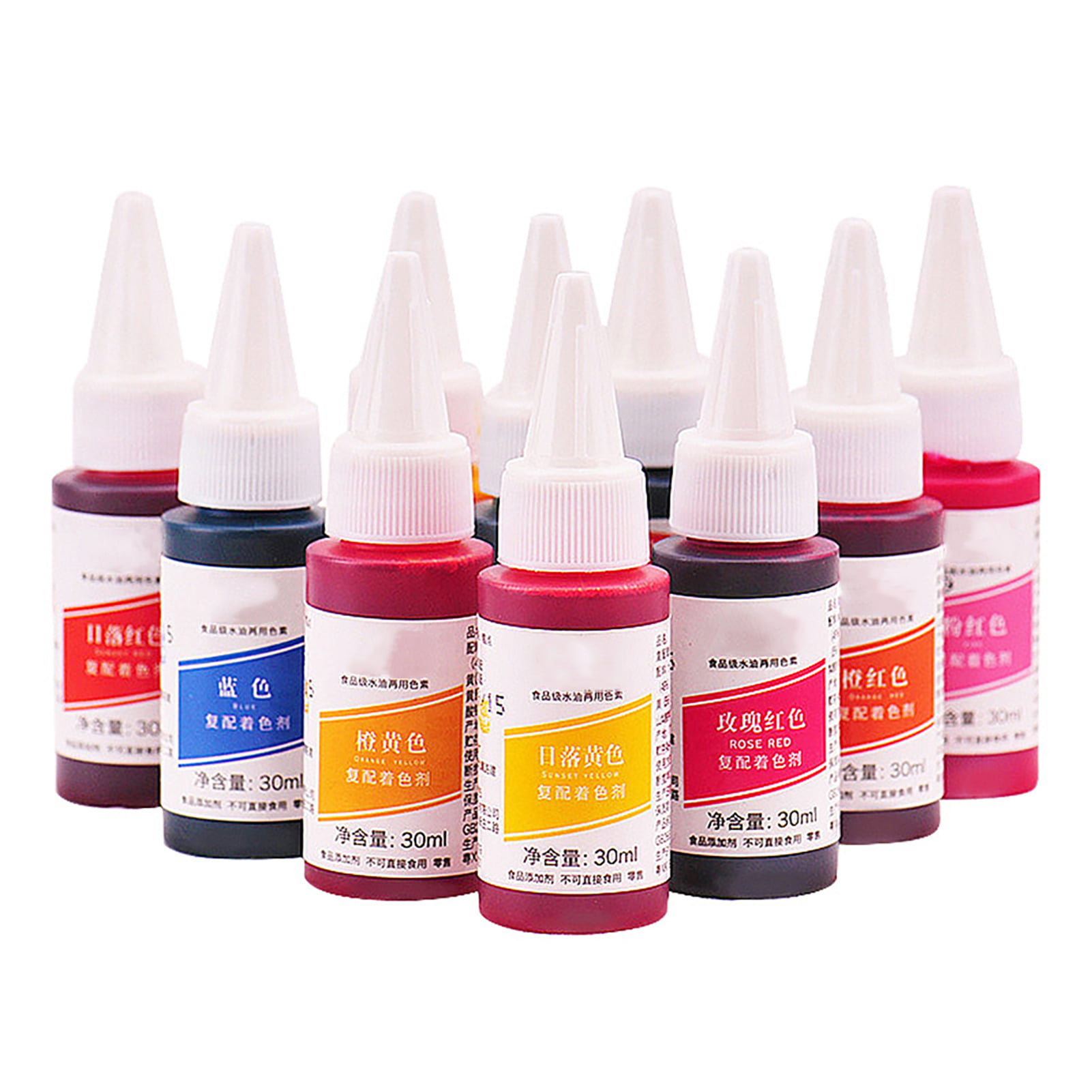 Food Color Icing Colors, Gel-Based, Edible Color Pigment for Baking Cake  Pastry Fondant Macaron Cream。