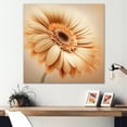 thumbnail image 2 of Designart Orange Gerbera Flower IV Canvas Wall Art, 2 of 5