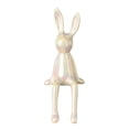 thumbnail image 2 of Abbracc Rabbit Statues Figurines d'Animaux Sculptures de Collection Nordiques Centre de Table Blanc, 2 of 9