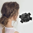 thumbnail image 2 of Unique Bargains 1 Pc Flower Duckbill Hair Clips for Home Gray, 2 of 5