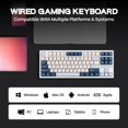 thumbnail image 3 of Teclado magnético para juegos MechLands VTER ATO87 HE con cable, 3 of 6