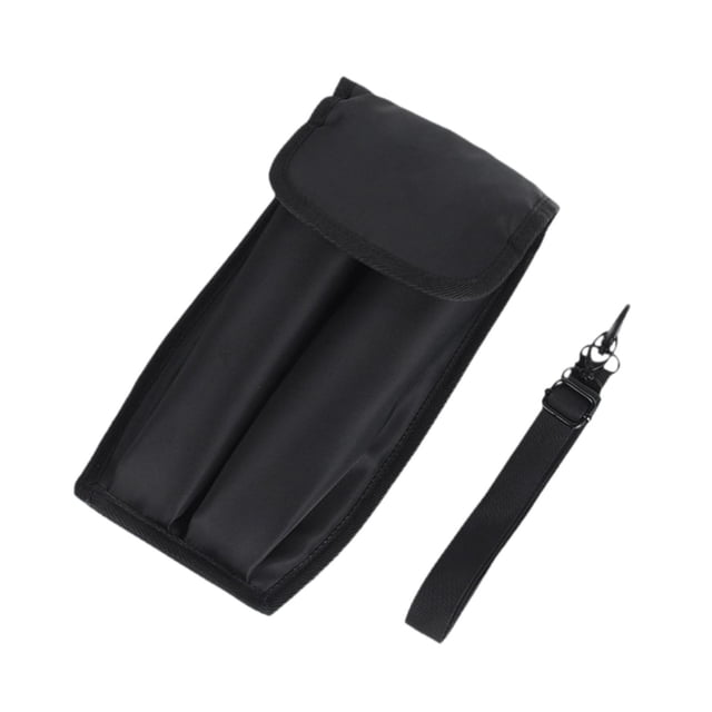 Estuche para micrófono negro, portátil, para cantar en internet, para estudio de escenario, protección de instrumentos, caja resistente para