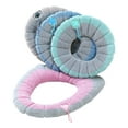 thumbnail image 2 of 4Pcs Soft Stretchable Toilet Seat Covers Washable Thicker Cloth Winter, 2 of 7