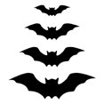 thumbnail image 1 of AYktou Halloween Decorations,Halloween Decorations Outdoor,Halloween Bats 3 D Three-dimensional Bats Sticker Halloween Halloween Wall Sticker Three-dimensional Bats, 1 of 3