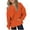 Orange, variant on BFHHYA Kids Girls Boys Crew Neck Sweatshirt Long Sleeve Pullover Athletic Casual Basic Top with Pockets for Fall Daily Wear (2-12Y)