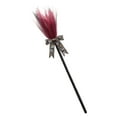 thumbnail image 2 of YIMWNYI Halloween Witch Besom, Decorative Broom for Parties, Costume Accessories for Halloween Celebration, Fun Witch Props with Ghostly Design, Lightweight and Portable Halloween Decoration, 2 of 4