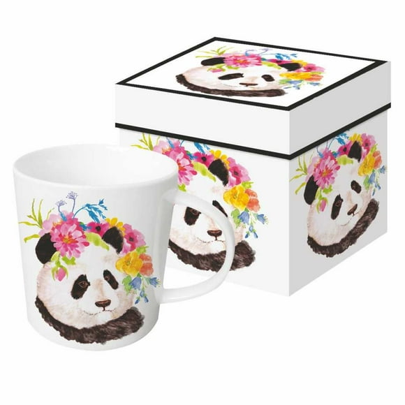Paperproducts Design 603370 Tasse dans une Boîte Cadeau, Edith Jackson/Creatif, Flora Panda