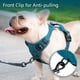 thumbnail image 3 of Arnés para perros PoyPet sin tirones, reflectante, ajustable, Tumalo Teal M, 3 of 6