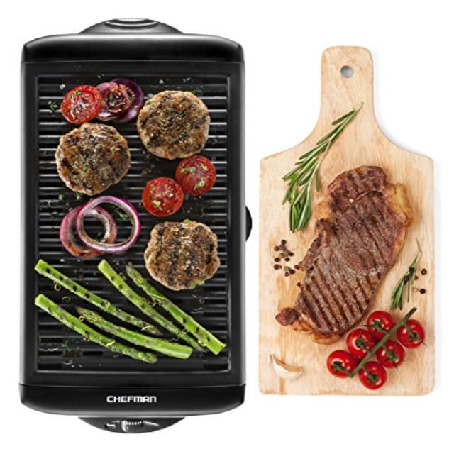 Chefman Electric Smokeless Indoor Grill w/ NonStick Cooking Surface