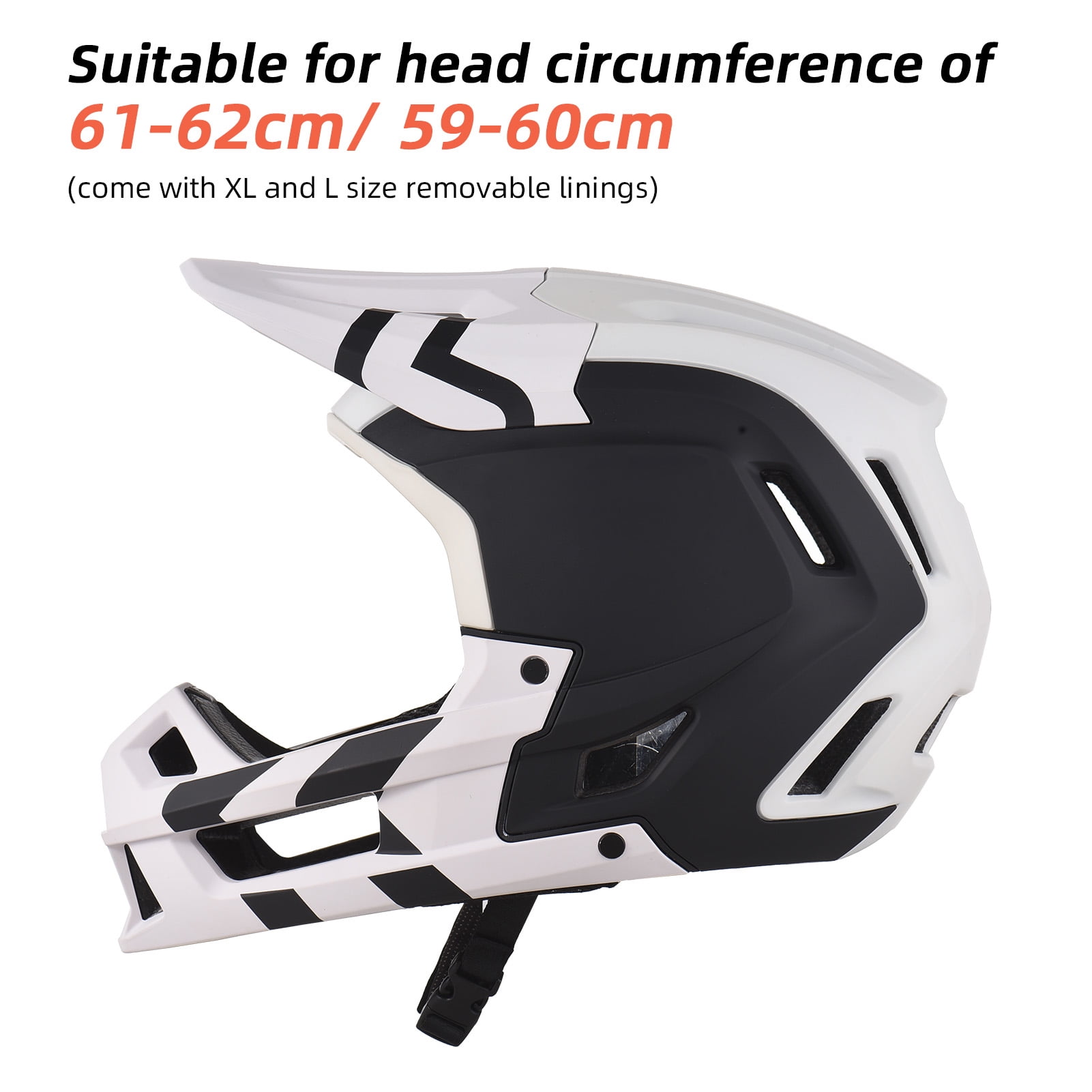 Elowen Full Helmet Face Full Face Mountain Bike Helmet Ventilation Lightweight Helmet
