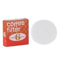 thumbnail image 1 of Lubelski 100 Pcs Filtres Ronds en Bois de Remplacement pour Cafetière Numéro 6/9, 1 of 6
