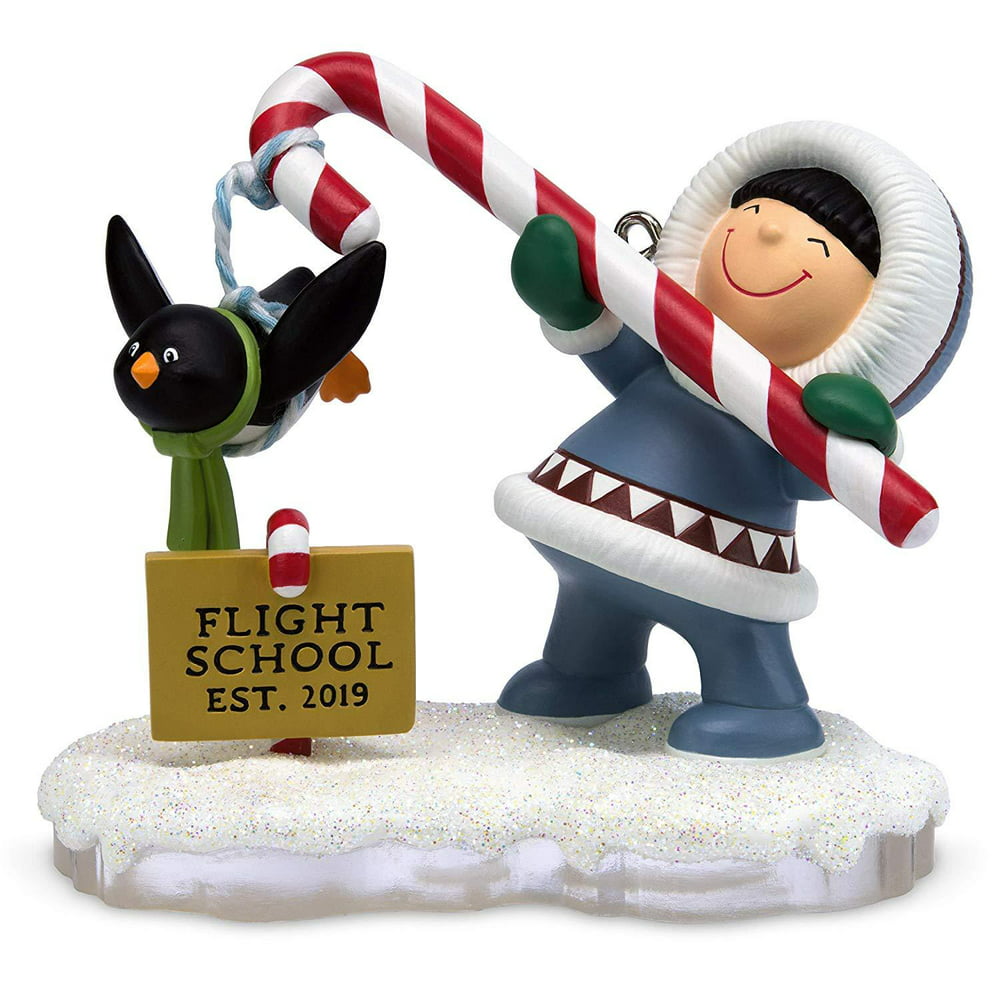 Hallmark Keepsake 2019 Frosty Friends Flight School Ornament New W Box
