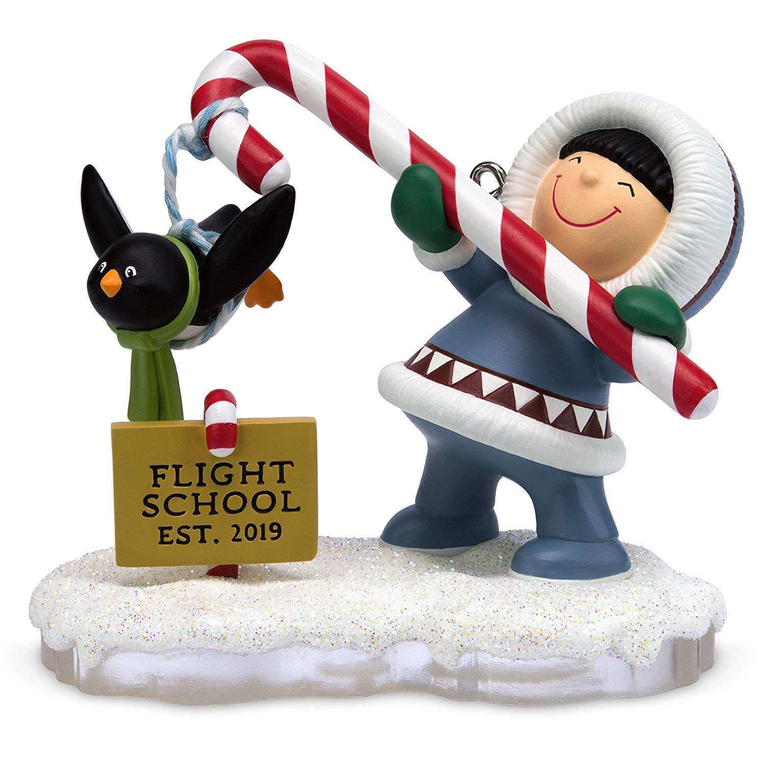 Hallmark Keepsake 2019 Frosty Friends Flight School Ornament New W Box 