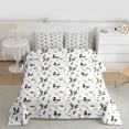 thumbnail image 2 of jejeloiu Wild Mallard Duck Full Size Comforter Sets,Rustic Farmhouse Hunting Bedding Sets For Boys Kids Reversible 3-Piece, 2 of 8