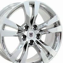 OE Wheels CA15C 18 Inch Rim Fits CTS Style 5x120 18x8.5 Chrome - Hollander 4717 (1)