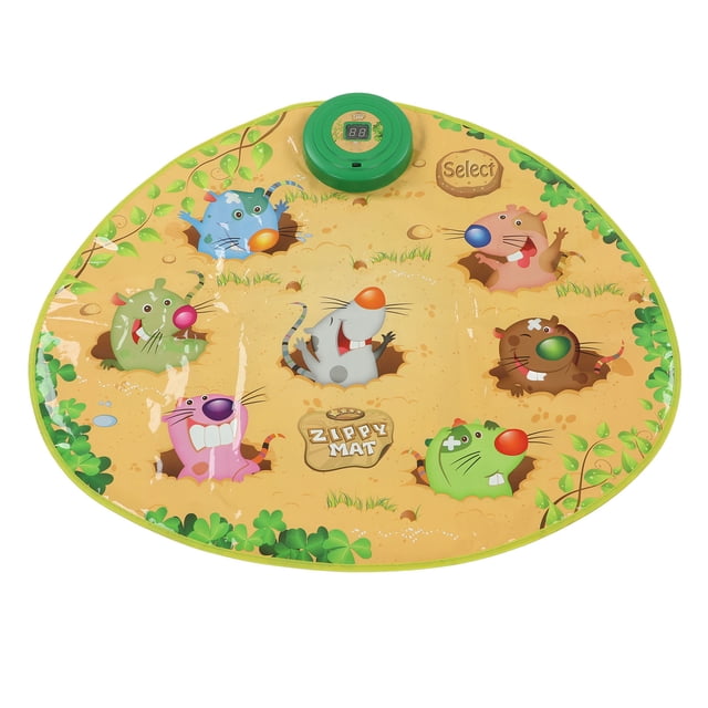 Whack Pounding Play Mat, Interactivo Portátil Compacto 3 Modos PVC Whack Play Mat Juguete Con Martillo Para Niños Para Jardín De Infantes