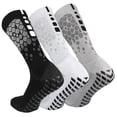 thumbnail image 1 of Calcetines 3 pares de calcetines de fútbol antideslizantes para hombres y mujeres, calcetines atléti Tomshoo  Calcetines, 1 of 5