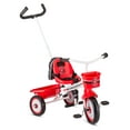 Schwinn EasySteer Tricycle with Push/Steer Handle, ages 2 4, red