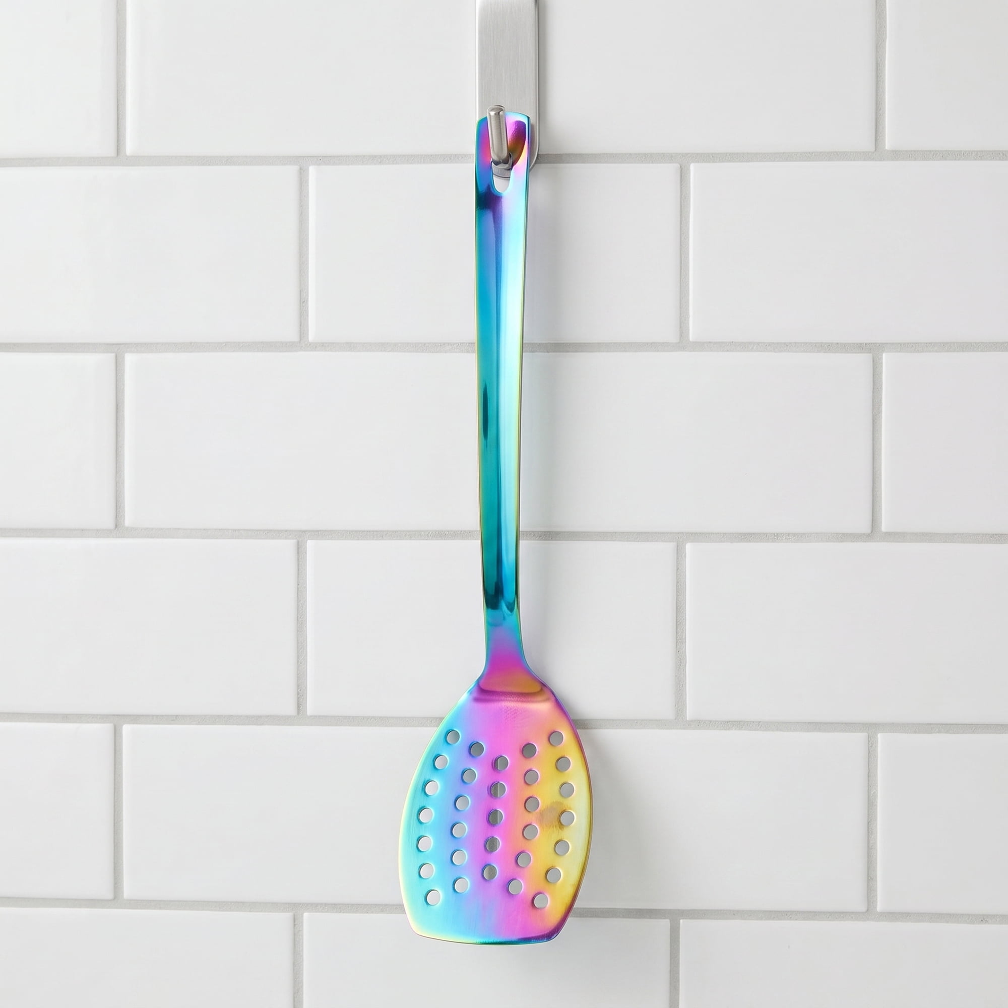 Unique Bargains Kitchen Heat-Resistant Cooking Tool with Long Handle Colorful 13x3.1 in