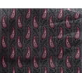 thumbnail image 4 of oneOone Georgette Viscose Fabric Leaves & Paisley Block Printed Craft Fabric BTY 42 Inch Wide, 4 of 4