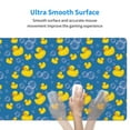 thumbnail image 4 of Xecao Rubber Duck for Waterproof Mouse Pad - Extended Contour Mouse Mat, Large Gaming Mousepad Laptop Keyboard Mat with Non-Slip Rubber Base, 4 of 8