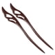 thumbnail image 1 of Horquilla de palillos para el cabello, horquillas de madera versátiles decorativas para el cabello ahuecadas EstiloF Zulema palillos de pelo, 1 of 8